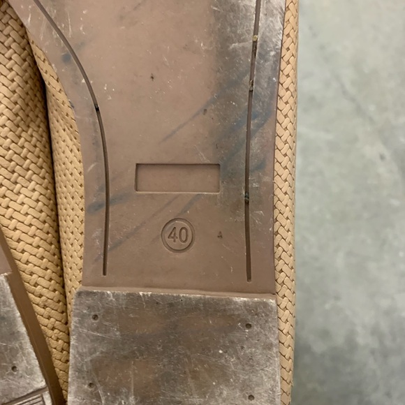 Ateliers woven leather ballet flats - Picture 6 of 6